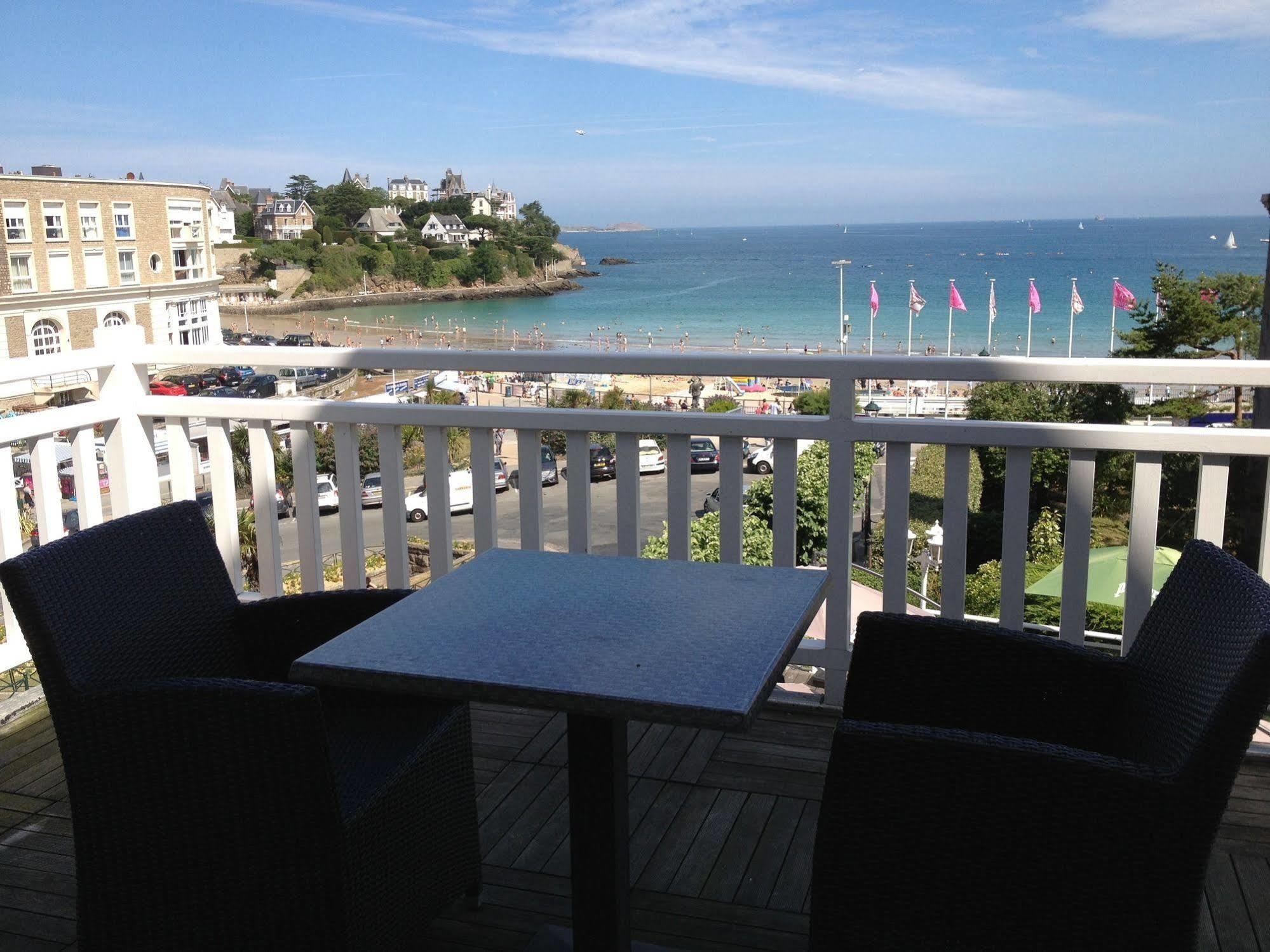 Hotel De La Plage Dinard Exterior foto