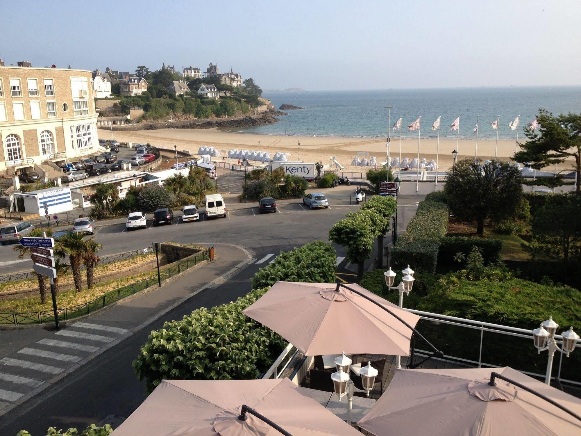 Hotel De La Plage Dinard Exterior foto
