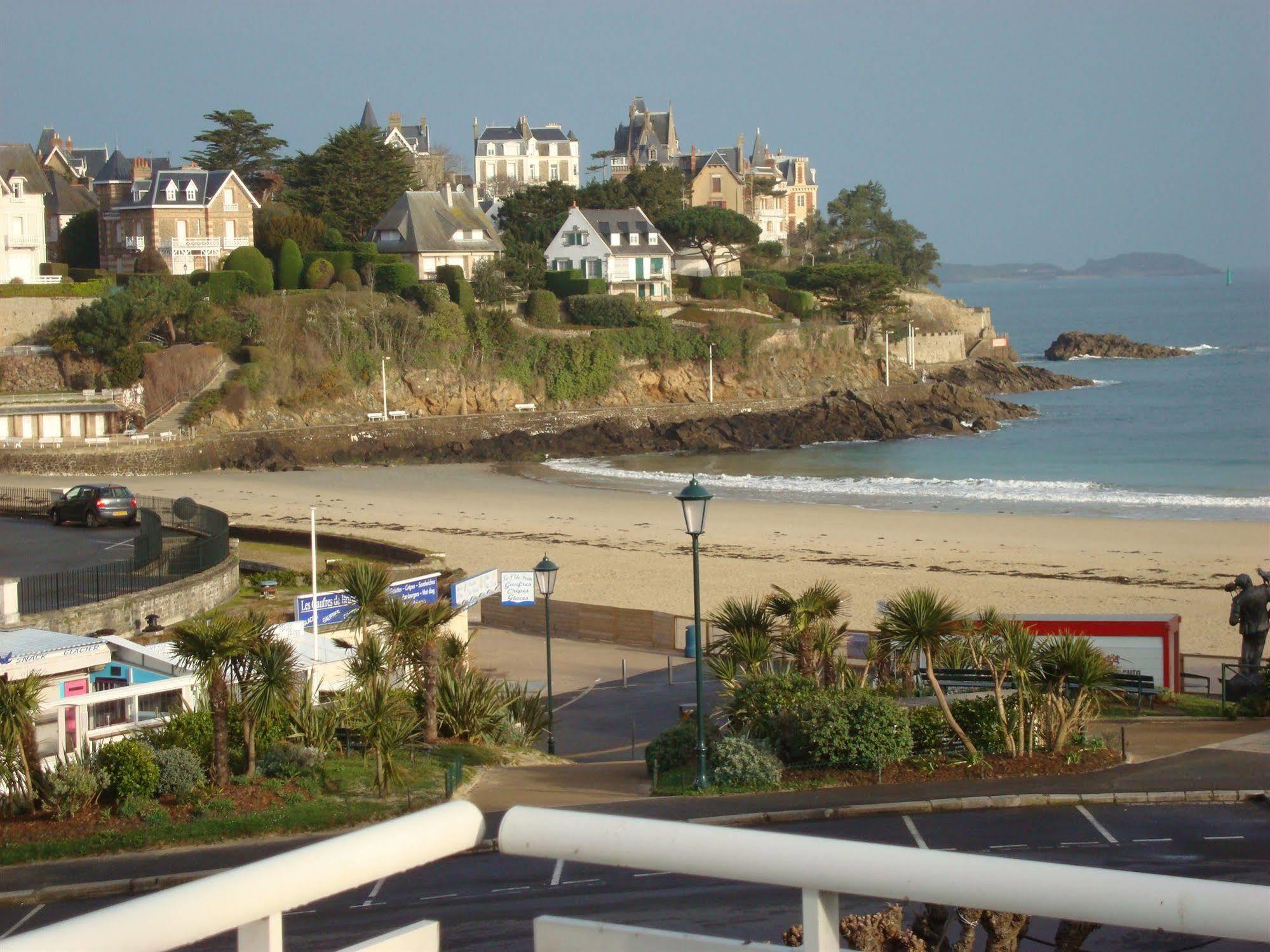 Hotel De La Plage Dinard Exterior foto